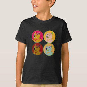 Pop Art dogecoin design T-Shirt