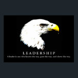 Pop Art Eagle Leadership Poster<br><div class="desc">Freedom & Courage Motivational  Eagles Images - Fearsome Patriotic Eagle - Pop Art Syle American Eagle Landing Image - Sephia Brown Tones Watercolor Effect American Bald Eagle - Fearless American Bald Eagle: Flying American Eagle Pictures - The bald eagle is the national bird and symbol of the USA.</div>
