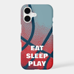 Pop Art Eat Sleep Play Basketball Motivational