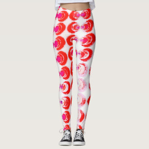 Pop art fabric leggings