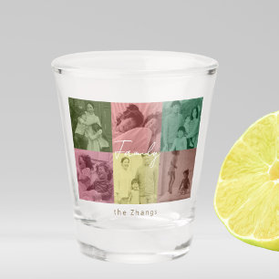 Pop Art Family 6 Photo Collage Paper cup