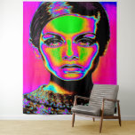 Pop Art Fashion Tapestry<br><div class="desc">A work of art looking at fashion and Pop art</div>