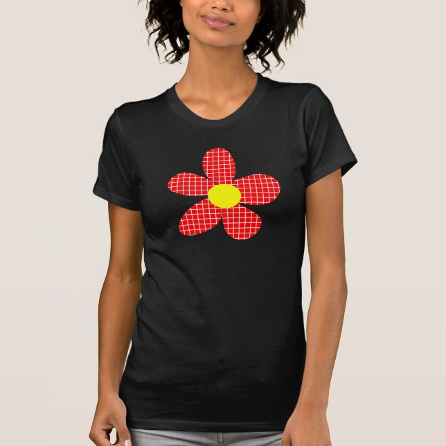 Pop Art Flower - Customised T-Shirt (Front)