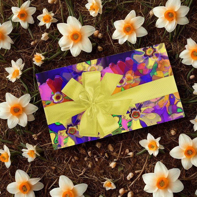 Pop Art Flowers Tissue Paper (Creator Uploaded)