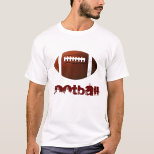 Pop Art Football White T-Shirt - American Sports