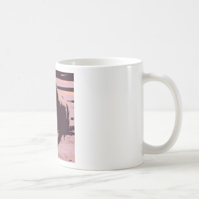 Pop Art Galloping Horse Coffee Mug (Right)