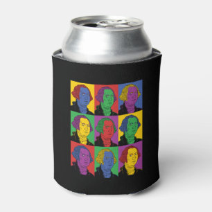 Pop Art George Washington Can Cooler