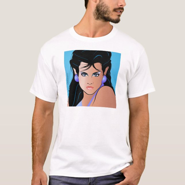 Pop Art Girl - Pretty Paulina T-Shirt (Front)