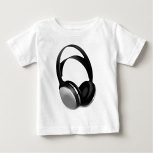 Pop Art Headphone Baby T-Shirt