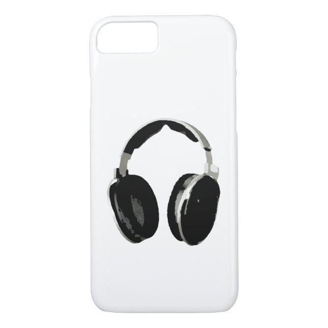 Pop Art Headphone iPhone 7 Case (Back)