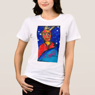 Pop Art Indian #1 Tri-Blend Shirt