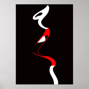 Pop Art Inspired Fashion Woman 2 Poster