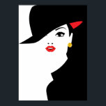 Pop Art Inspired Fashion Woman 3 Poster<br><div class="desc">Pop Art Inspired Fashion Woman</div>