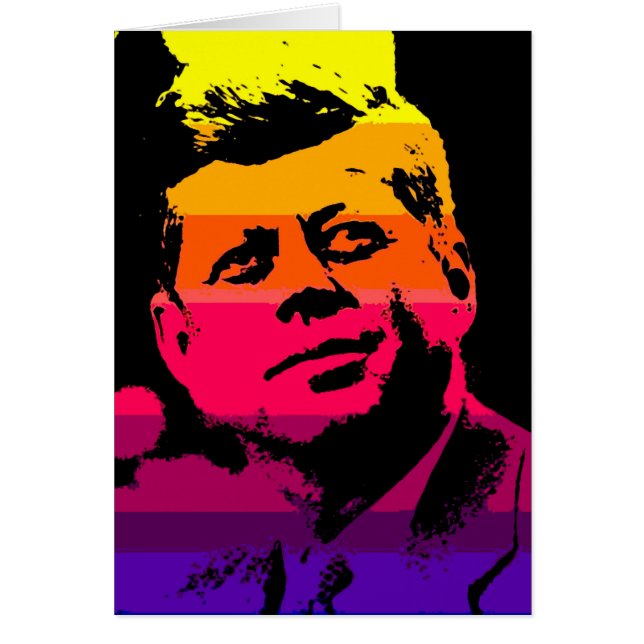 Pop Art Jack JFK John F. Kennedy (Front)