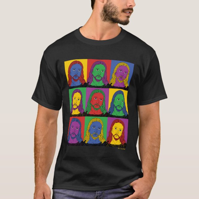 Pop Art Jesus T-Shirt (Front)