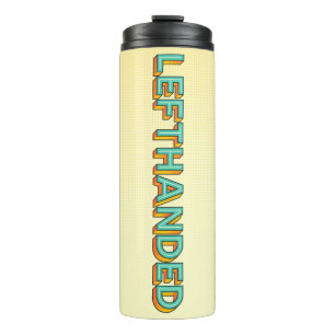 Pop Art Lefthanded Thermal Tumbler