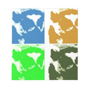 Pop Art Lemurs Notepad