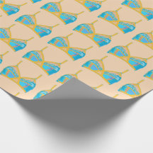 Pop Art Lingerie in Blue and Gold