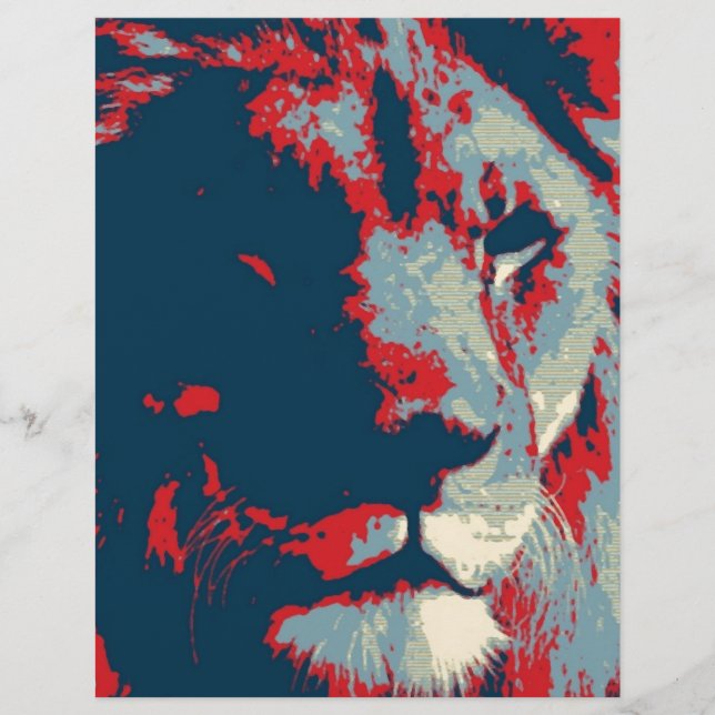 Pop Art Lion (Front)