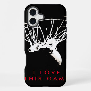 Pop Art Love Basketball Game iPhone 16 Plus Case