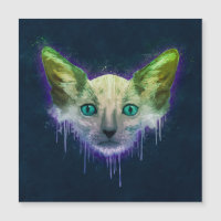 Pop Art Lykoi Werewolf Cat