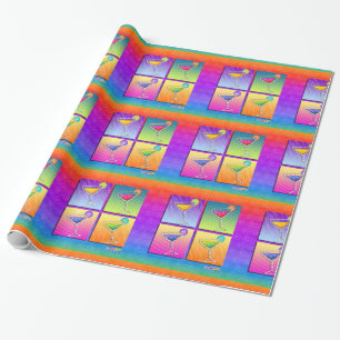 Pop Art MARGARITAS WRAPPING PAPER