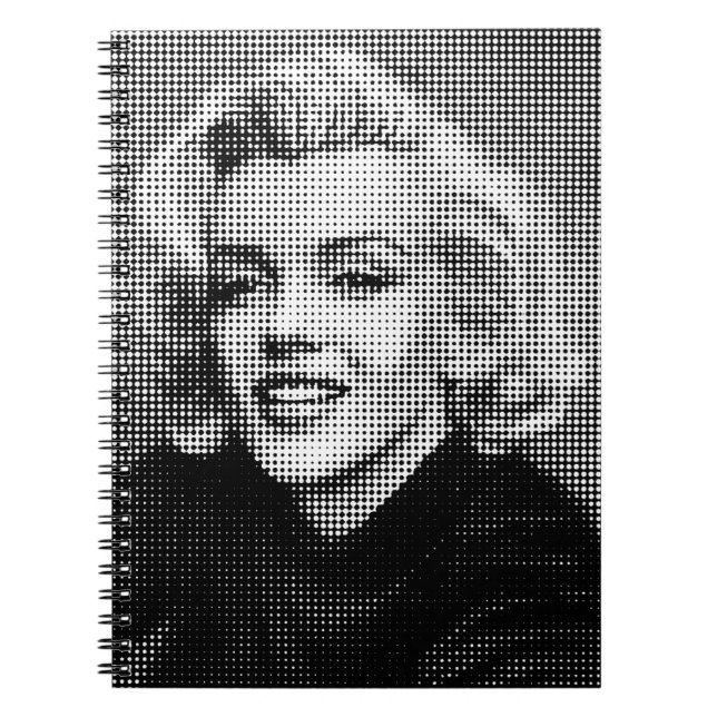 Pop Art Marilyn Notebook (Front)