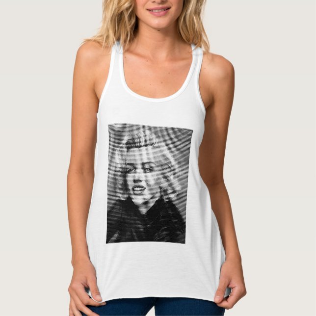 Pop Art Marilyn Singlet (Front)