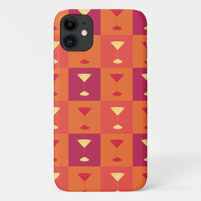 Pop Art Martini Glass Case-Mate iPhone Case (Back)