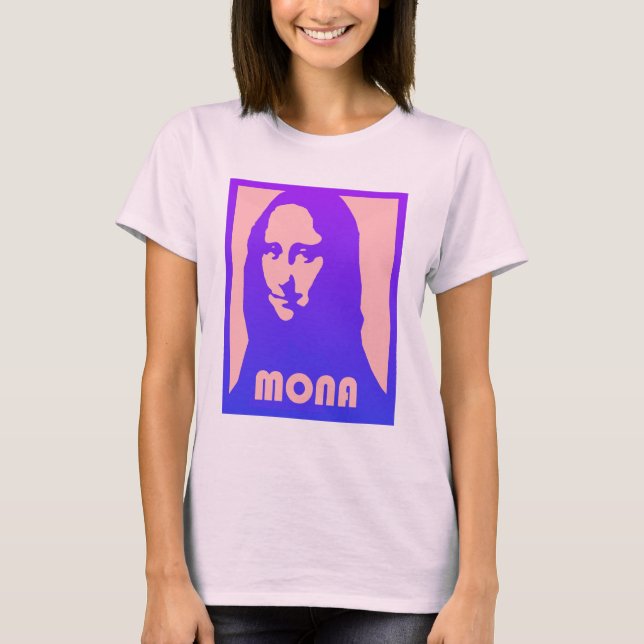 Pop Art Mona Lisa - Shirt (Front)