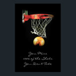 Pop Art Motivational Quote Basketball Print<br><div class="desc">I Love This Game. Popular Sports - Basketball Game Ball Image.</div>