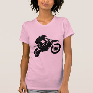 Pop Art Motocross Motorcyle Sport T-Shirt
