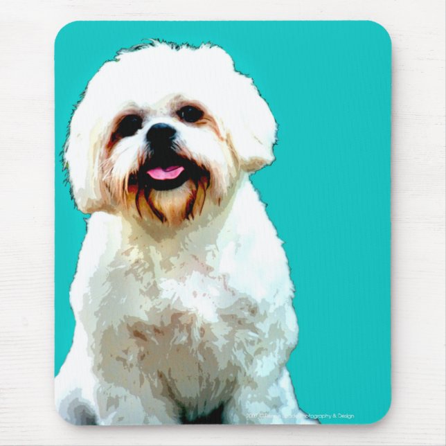 Pop ART-MR. Woofers Mouse Pad (Front)