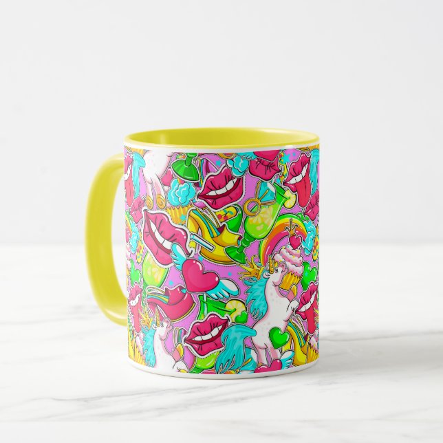 Pop Art Mug (Front Left)
