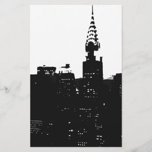 Pop Art New York Silhouette