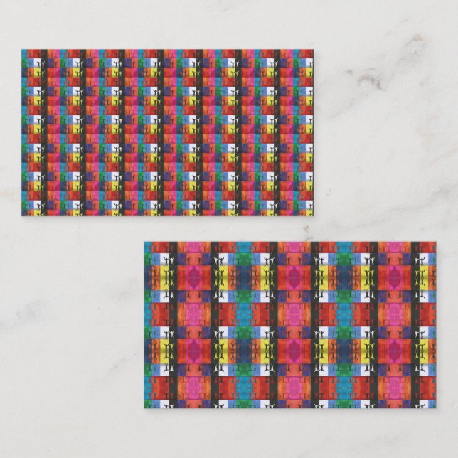 Pop art no.1 by Yeshaya Dank - unity & harmony Card (Front/Back)