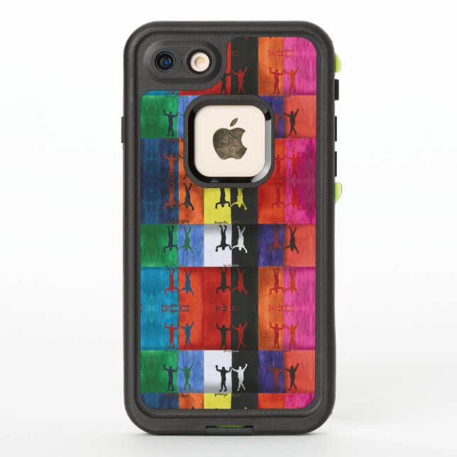 Pop art no.1 by Yeshaya Dank - unity & harmony LifeProof iPhone Case (Back)