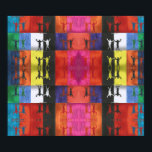 Pop art no.1 by Yeshaya Dank - unity & harmony Poster<br><div class="desc">People stand united together. Joined together by freedom; the freedom to just be, to just dance, to just enjoy life, with whoever, wherever, whenever! All the colours, and shades of the rainbow; represent all people, from all walks of life. Showing how we can all join together in peace and dance;...</div>