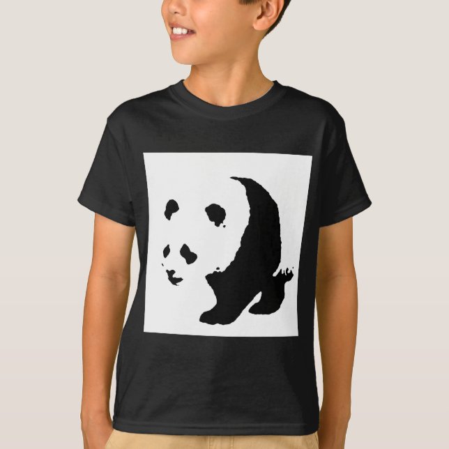 Pop Art Panda T-Shirt (Front)