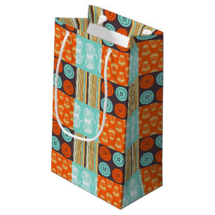 Pop-art pattern - sewing small gift bag