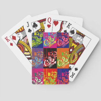 Pop art playing cards