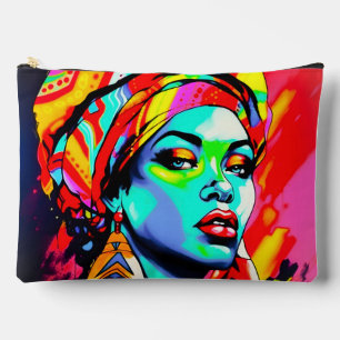 Pop Art Portrait  Accessory Pouch
