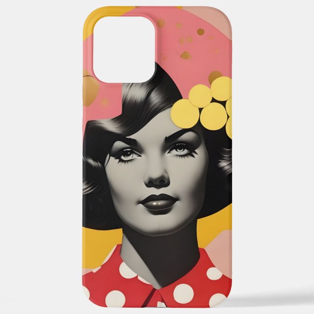 Pop Art Portrait Phone Case (Back)