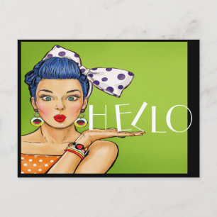 Pop Art Postcard