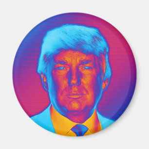 Pop Art President Trump Magnet
