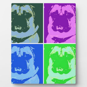 Pop Art Pug Plaque