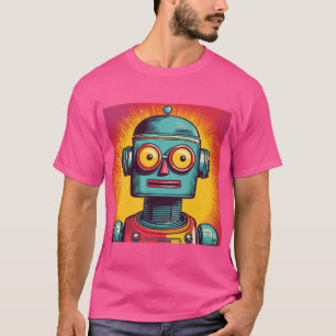 Pop Art Robot T-Shirt