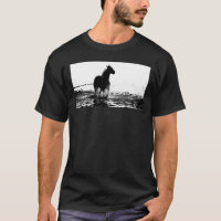 Pop Art Running Horse Template Custom Elegant