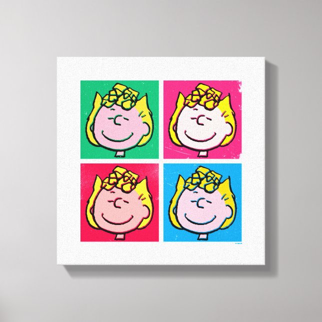 Pop Art Sally | Mod for You Pattern Canvas Print (Front)