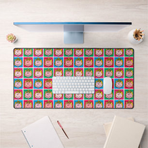 Pop Art Sally   Mod for You Pattern Desk Mat